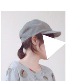 DENIM DUNGAREE | キャップ