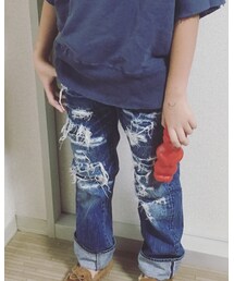 DENIM DUNGAREE | デニムパンツ