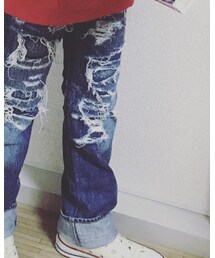 DENIM DUNGAREE | デニムパンツ