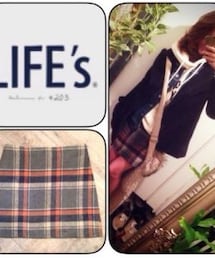 TODAYFUL | チェックスカート(スカート)