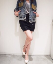 Ungrid | スパンコールタイトSK(スカート)