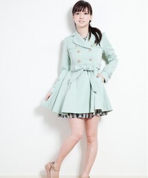 earth music&ecology | フレアトレンチコート(トレンチコート)