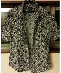 H&M | リーフ柄シャツ(シャツ/ブラウス)