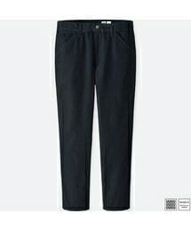 UNIQLO | ワイドフィットテーパードジーンズ＋E(デニムパンツ)