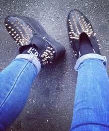 GRADNEWS | スタッズ厚底靴(その他シューズ)