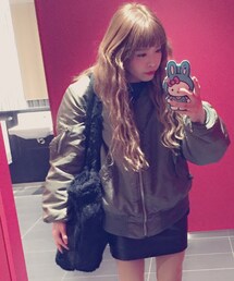 WEGO | ファーバッグ(トートバッグ)