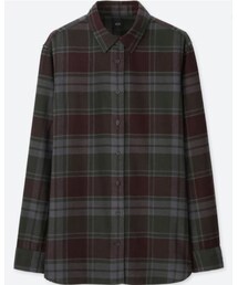 UNIQLO | フランネルシャツ (color : WINE)(シャツ/ブラウス)