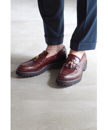RAINMAKER | RAINMAKER14AW-キルトタッセルローファー(その他シューズ)