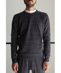 RAINMAKER | RAINMAKER14AW-ウィンドーペーンプルオーバー（GRY)(スウェット)
