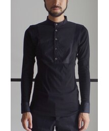 RAINMAKER | RAINMAKER -15AW GRANPA SHIRTS(BLACK)(Tシャツ/カットソー)