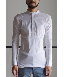 RAINMAKER | RAINMAKER-15AW GRANPA SHIRTS(WHITE)(Tシャツ/カットソー)