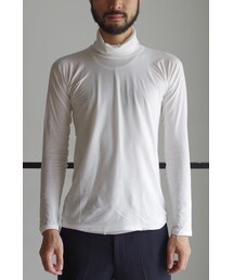 RAINMAKER | RAINMAKER-15AW KIMONO SLEEVE TURTLE-NECK UNDER SHIRTS(WHITE)(Tシャツ/カットソー)