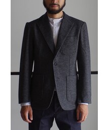 RAINMAKER | RAINMAKER-15AW OLD FASHIONED JACKET(GRAY HERRINBONE)(テーラードジャケット)