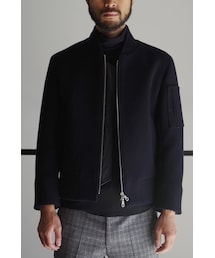 RAINMAKER-15AW BOMBER JACKET(NAVY)(ブルゾン)