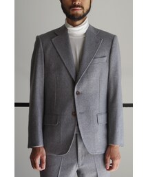 RAINMAKER | RAINMAKER-15AW SINGLE FLANNEL JACKET(LIGHT GRAY)(テーラードジャケット)