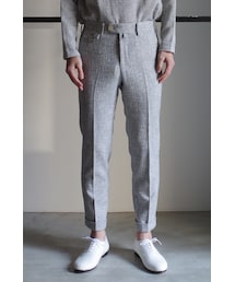 RAINMAKER | RAINMAKER-16SS SUMMER TWEED TROUSERS-LIGHT GRAY(スラックス)