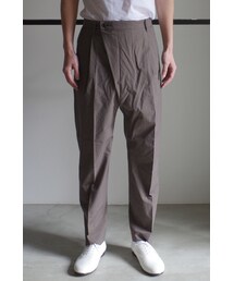 RAINMAKER | RAINMAKER16SS-WRAP PANTS (BROWN)(その他パンツ)