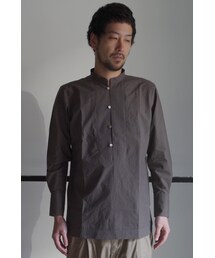 RAINMAKER | RAINMAKER16SS-TUNIC SHIRTS (BROWN)(シャツ/ブラウス)