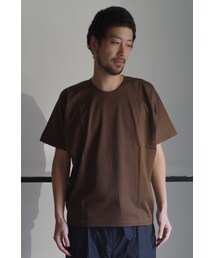 RAINMAKER | RAINMAKER-16SS OVERSIZE KIMONO SLEEVE-T(BROWN)(Tシャツ/カットソー)