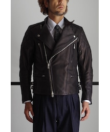 RAINMAKER | RAINMAKER 16AW-RIDERS JACKET(BLACK)(ライダースジャケット)