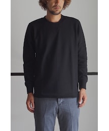 RAINMAKER | RAINMAKER 16AW-TAILED BOTTOM SWEAT SHIRT(BLACK)(スウェット)