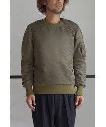 RAINMAKER | RAINMAKER 16AW-PULLOVER FLIGHT JACKET(KHAKI)(ミリタリージャケット)