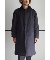RAINMAKER | RAINMAKER-16AW BAL COLLAR COAT(BLACK)(ステンカラーコート)