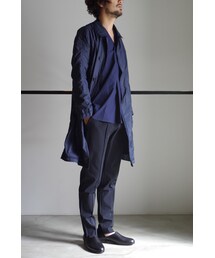RAINMAKER | RAINMAKER 17SS-ALL WETHER COAT(NAVY)(ステンカラーコート)
