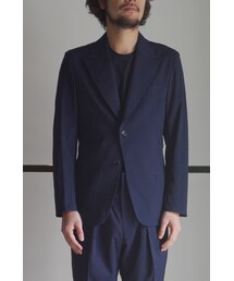 RAINMAKER | RAINMAKER 17SS-PEAKED LAPEL STRECH JACKET(NAVY)(テーラードジャケット)