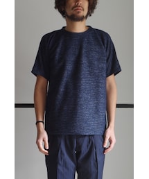 RAINMAKER | RAINMAKER 17SS-TWEED KIMONO T-SHIRTS(SEA)(ニット/セーター)