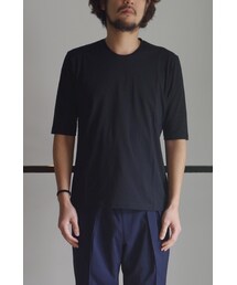 RAINMAKER | RAINMAKER 17SS-HALF SLEEVE CREW-NECK SHIRTS(BLACK)(Tシャツ/カットソー)