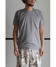 RAINMAKER | RAINMAKER 17SS-RIBBED S/S KIMONO T-SHIRTS(T.GRAY)(Tシャツ/カットソー)