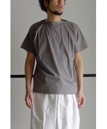 RAINMAKER | RAINMAKER 17SS-KIMONO SLEEVE BOAT-NECK SHIRTS(GRAY)(Tシャツ/カットソー)