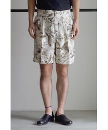 RAINMAKER | RAINMAKER 17SS-EASY SHORTS(BOTANICAL PATTERN) /KHAKI(その他パンツ)