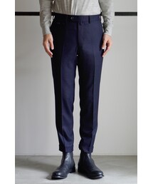 RAINMAKER | RAINMAKER-17AW ANKLE TROUSERS(NAVY)(スラックス)