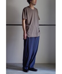 RAINMAKER | RAINMAKER-18SS LONG TAIL T-SHRTS(GRAY)(Tシャツ/カットソー)