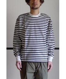 RAINMAKER | RAINMAKER-18SS OVERSIZED LONG SLEEVE T-SHIRTS(BLACK BORDER)(Tシャツ/カットソー)