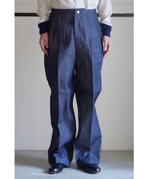 RAINMAKER | RAINMAKER-18SS BAGGY TROUSES(INDIGO)(デニムパンツ)