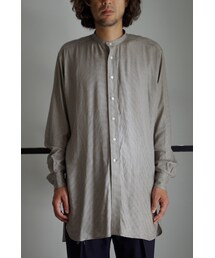 RAINMAKER | RAINMAKER 18AW BANDCOLLAR LONG SHIRT(GUNCLUB CHECK)(シャツ/ブラウス)