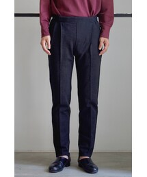 RAINMAKER | RAINMAKER 18AW MILANO RIB PLATED TROUSERS(DARK GRAY)(スラックス)