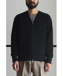 RAINMAKER | RAINMAKER 19AW ZIP FRONT CARDIGAN(BLACK)(カーディガン/ボレロ)