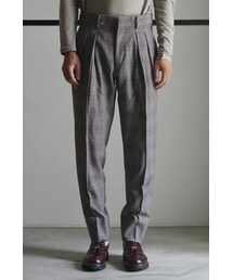 RAINMAKER | RAINMAKER 19AW-STRETCH 2PLEATED TROUSERS(PLAID)(スラックス)