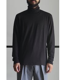 RAINMAKER | RAINMAKER 19AW-WASHABLE-WOOL HIGH NECK SHIRT(CACAO)(ニット/セーター)