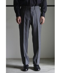 RAINMAKER | RAINMAKER-20SS WIDE DOBBY TROUSERS(GRAY)(スラックス)