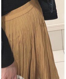 UNIQLO | ワッシャーサテンスカートパンツ(パンツ)