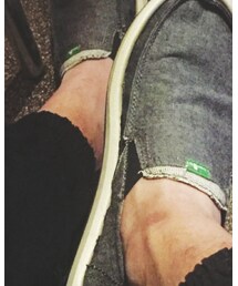 sanuk | モカシン/デッキシューズ