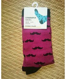 Flying Tiger Copenhagen | 髭柄ソックス (ソックス/靴下)