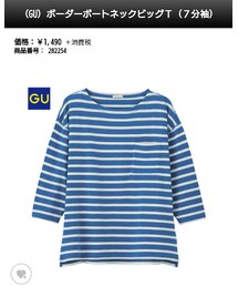 GU | Tシャツ/カットソー