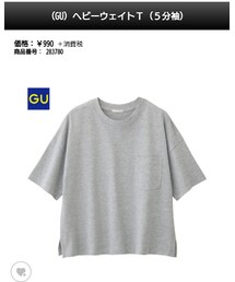 GU | Tシャツ/カットソー