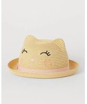H&M(エイチ・アンド・エム)の「帽子(サンバイザー)」